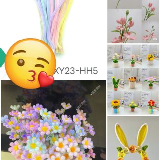 Paquete de 100 pz de limpiapipas de color pastel