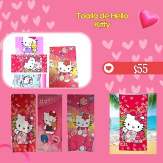 Toalla de Hello Kitty