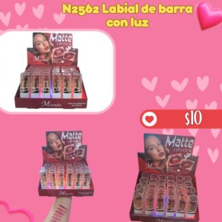 N2562 Labial de barra con luz