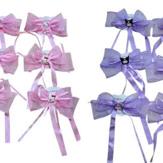 Moño kitty y kuromi