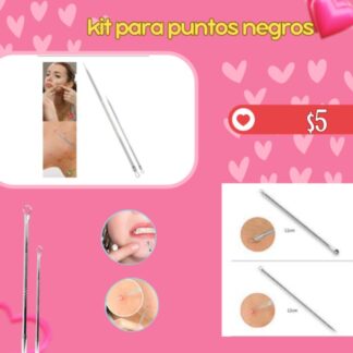 kit para puntos negros $5pz $50 la docena