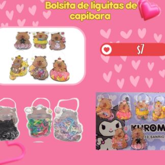 Bolsita de liguitas de capibara