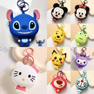 Llavero y monedero de silicon animado