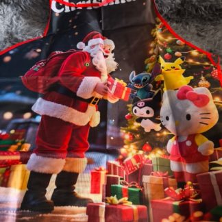 LU2251 Mandil navideño personajes