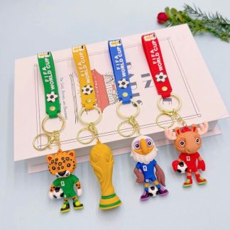 Llavero Mascotas Mundial $17 pz $180 la docena