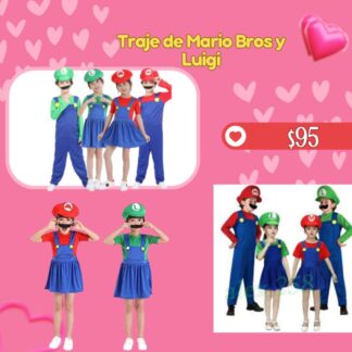 Traje de Mario Bros y Luigi