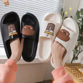 Sandalias de perrito kawaii