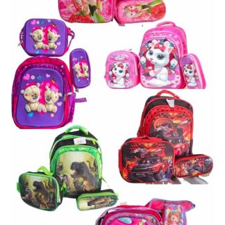 Combo De Mochila 3pzas