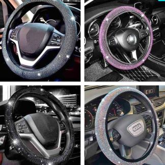 Funda Para volante Con Pedreria