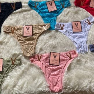 DG50145 Calzón Para Dama Con Dije Y Encaje