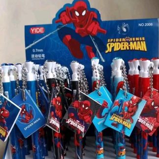 Lapiz de puntilas de Spiderman $7 pz $70 docena