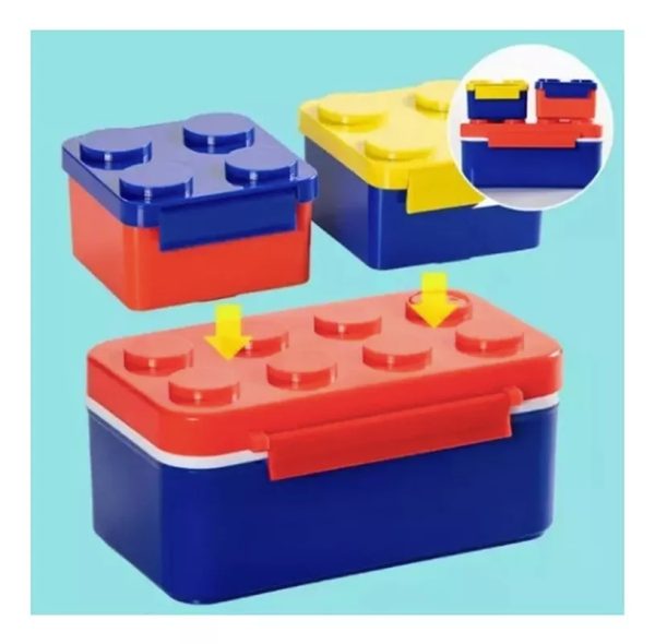 50254 Tupper Lego rectangular - Yolovendo