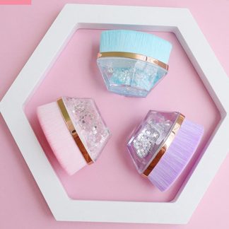 Brocha tik tok con glitter