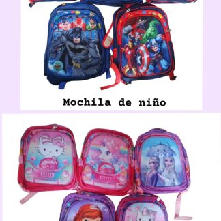 Combo de mochila