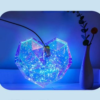 Luz de noche en forma de corazon