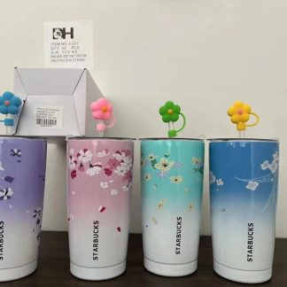 90388 Termo Starbucks flor
