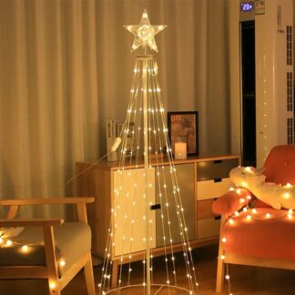 Árbol de Navidad de luces de 1.8 metros