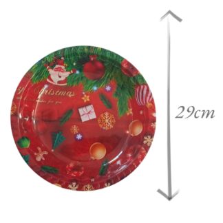 Plato navideño  $15 29CM