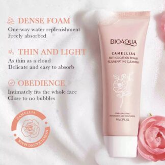 Limpiador rejuvenecedor facial de Camellia Bioaqua