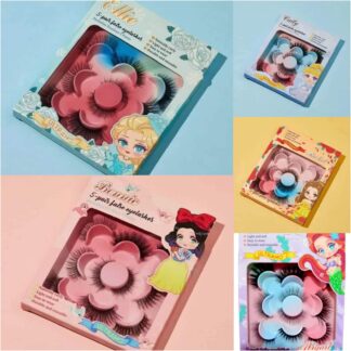 H2275 pestañas edición princesas de 5 pares