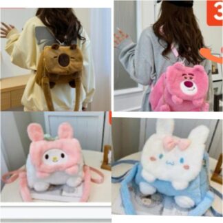 Bolsa y mochila peluche