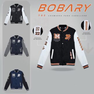 Chamarra tipo bomber para caballero BOBARY