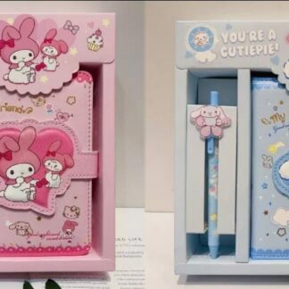 Set De Libreta Y Pluma Hello Kitty