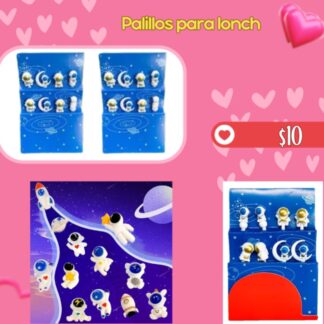 Paquete de palitos para luch (astronauta)