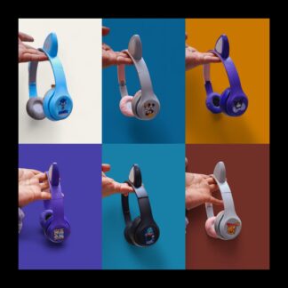 Audífonos con luz de personajes