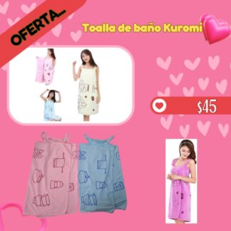 Toalla de baño Kuromi