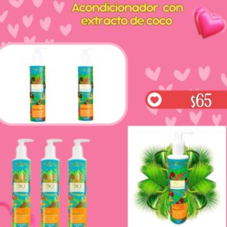 acondicionador extracto de coco