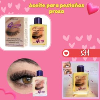 Aceite para pestañas prosa