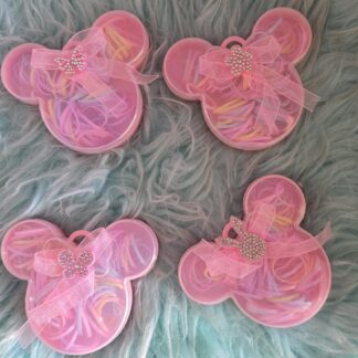 Cajita en forma de cabeza Mimi Mouse de liguitas