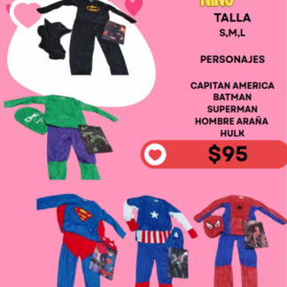 Disfraz super heroes