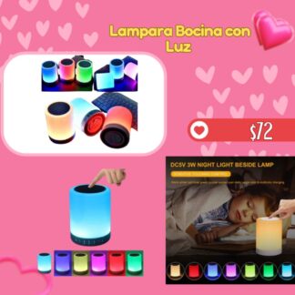 Lampara Bocina con Luz