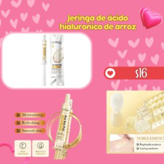 Jeringa de acido hialuronico de arroz