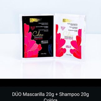 Dúo Mascarilla 20 g + Shampoo 20 g colora