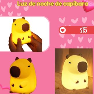 Luz de noche de capibara