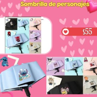Sombrilla de personajes