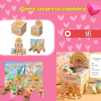 Goma sorpresa capibara