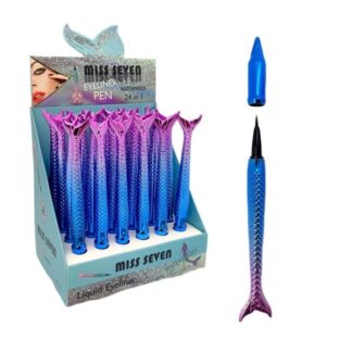 Delineador cola de sirena degradado