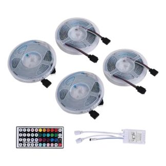 Serie de 4 luces led