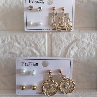 Paquetito de aretes $12 pz $125 la docena surtida