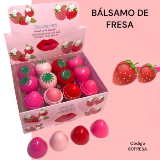 Bálsamo de fresita  $10 pz $60 la docena