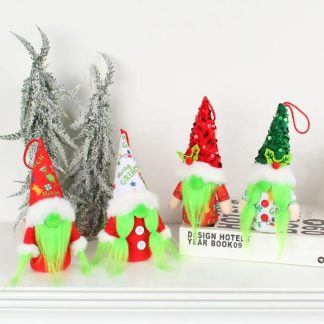 Decoracion de elfos colgantes