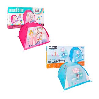Casa de campaña de niña