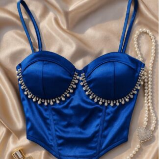 BX-309 Top con perlitas