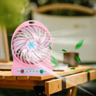 Ventilador con luces LED