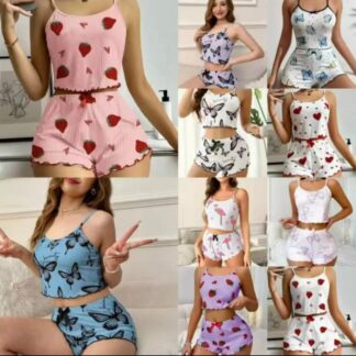 Pijama De 2 Piezas Para Dama