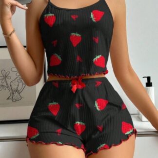 Pijama de fresas
